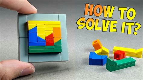 How To Make A Lego Puzzle Box Easy Tutorial Youtube