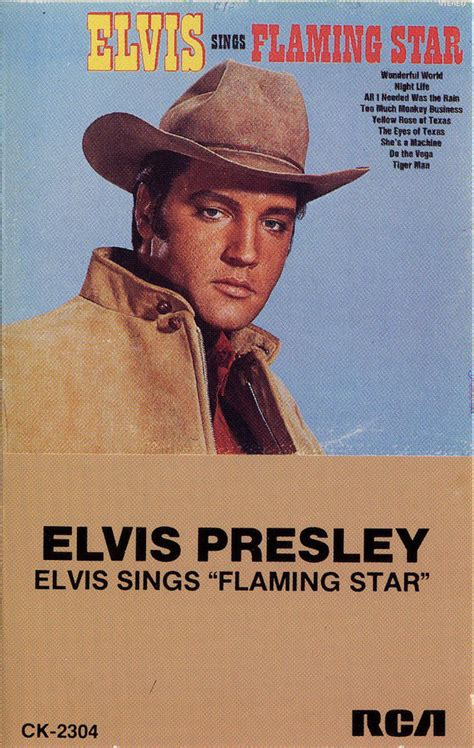 Elvis Presley Elvis Sings Flaming Star 1986 Dolby System
