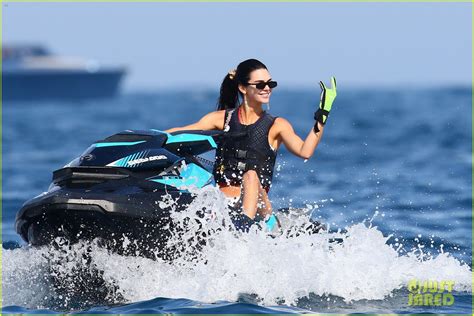 Kendall Jenner Bares Bikini Body Rides A Jet Ski In Monaco Photo