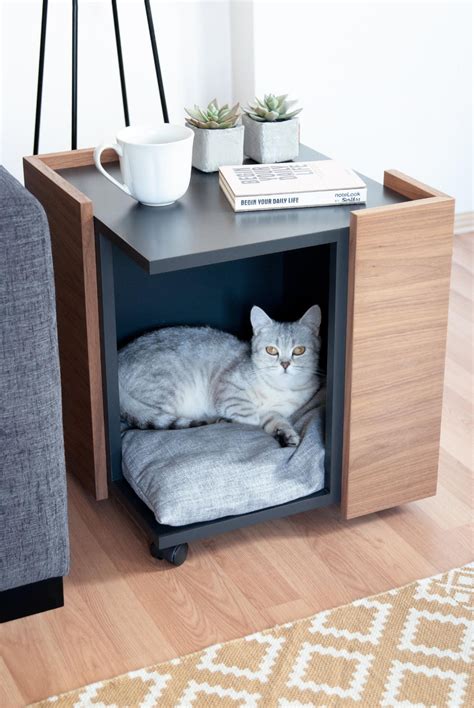 Maybe you would like to learn more about one of these? CORNER - Cat or Little Dog Cave / Bed Furniture - Coffee ...