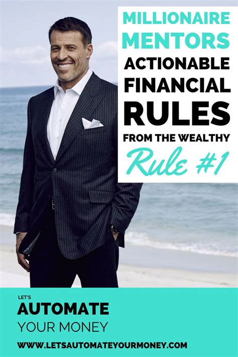 Millionaire Mentors Actionable Financial Rules From The Wealthy Rule