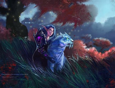 Summer Night By SonyaM On DeviantArt Warcraft Art Night Art World