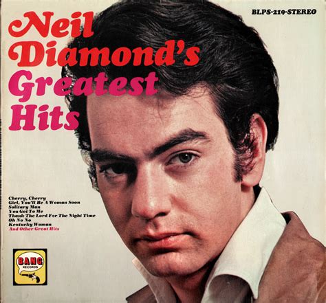 Neil Diamond Greatest Hits Album Art Fonts In Use