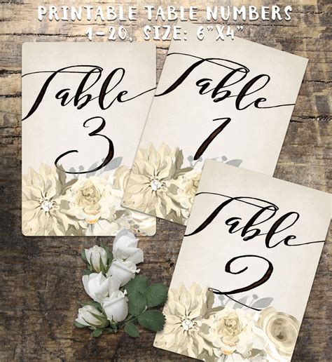 Free Printable Table Numbers 1 20 Printable Word Searches