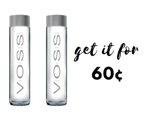 Voss Water 60¢ Per Bottle At Target Southern Savers