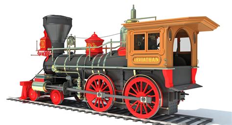 Steam Locomotive Leviathan Train 3d Models 3d Horse Steam