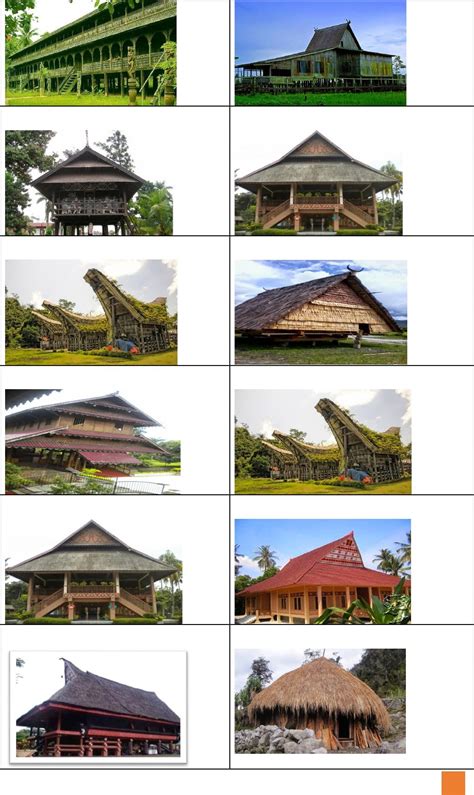 Menyenangkan 21 Gambar Rumah Adat 33 Provinsi 45 Bangun Ide Renovasi