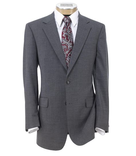 Work at home or play in style & feel good. Lyst - Jos. A. Bank Executive 2-button Wool Suit With ...