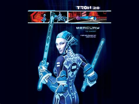 Mercury From Tron 20 Game Tron Wallpaper 5732072 Fanpop