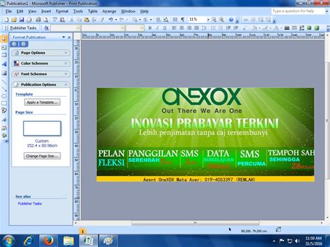 Selamat datang ke laman banner murah. Blog Gadis Kampung: STEP BY STEP DESIGN BANNER GUNA PUBLISHER