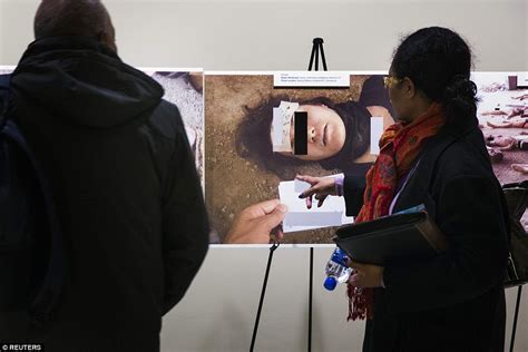 New Yorkers See Graphic Images Of Torture Victims In Syria Daily Mail