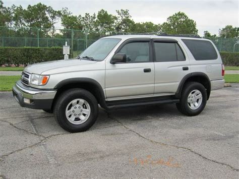 Parts fit for the following vehicle options. Buy used 2000 TOYOTA 4RUNNER 4 CYLINDERS (2.7) 5 SPEED 4WD ...