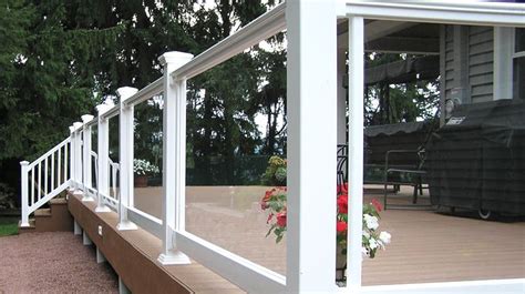 Clear Acrylic Deck Railing Railing Design References