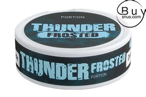 Snus supporters suggest that promoting snus as a way to quit smoking would be a benefit to the public. Thunder Frosted Extra Strong Snus - snus News - BuySnus.com