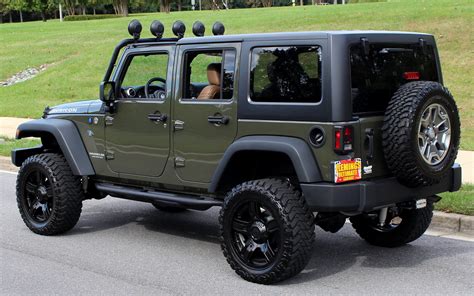 2015 Jeep Rubicon Unlimited Custom For Sale 69843 Mcg