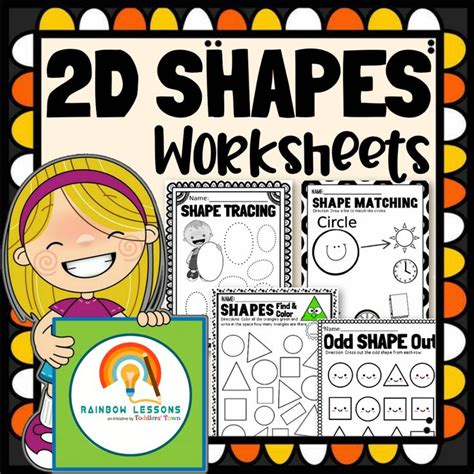 These Kindergarten 2d Shapes Worksheets Provide A Smart Means To Let