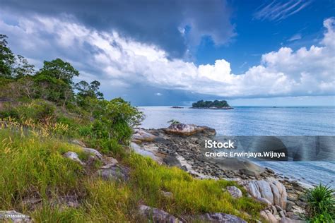 Panorama Beach Und Rock Formation Fotos Auf Der Idols Island Riau