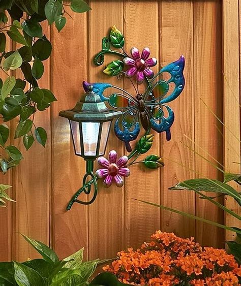 Details About Solar Power Garden Stake Butterfly Outdoor Landscape Lamp