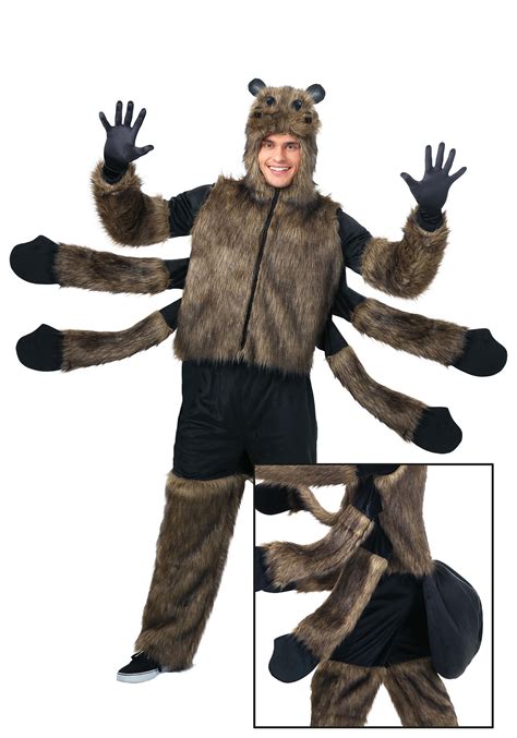 Furry Spider Costume for Adults | Bug Halloween Costumes