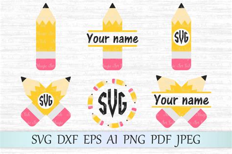 Some pencil svg may be available for free. Pencil SVG, Pencil monograms SVG, BAck to school SVG ...