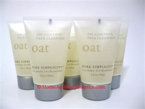 5 Pure Simplicity Oat Face Cleanser Wash Oil Control Facial Oily Normal