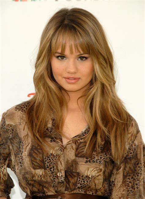 Debby Ryan Long Soft Brown Hair With Layers And Thin And