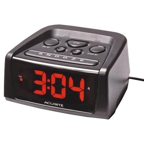 Shop for loud alarm clocks in alarm clocks. AcuRite Big and Loud Electric IntelliTime Alarm Clock ...