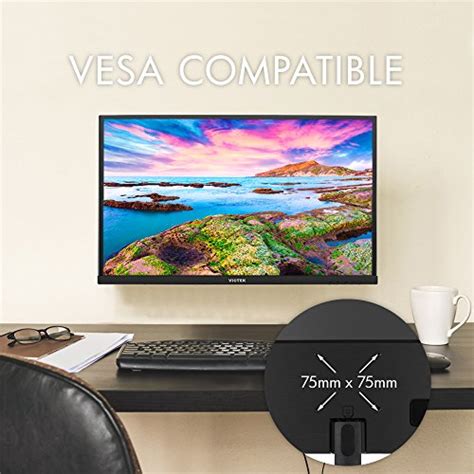 Viotek H270 27 Inch Ultra Thin Computer Monitor With Frameless Led