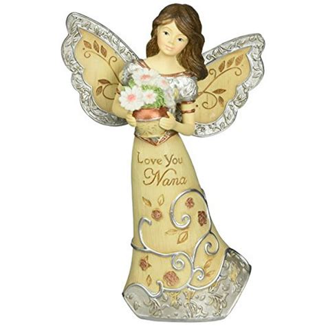 Elements Love You Nana Angel Figurine By Pavilion 5 12 Inch Holding