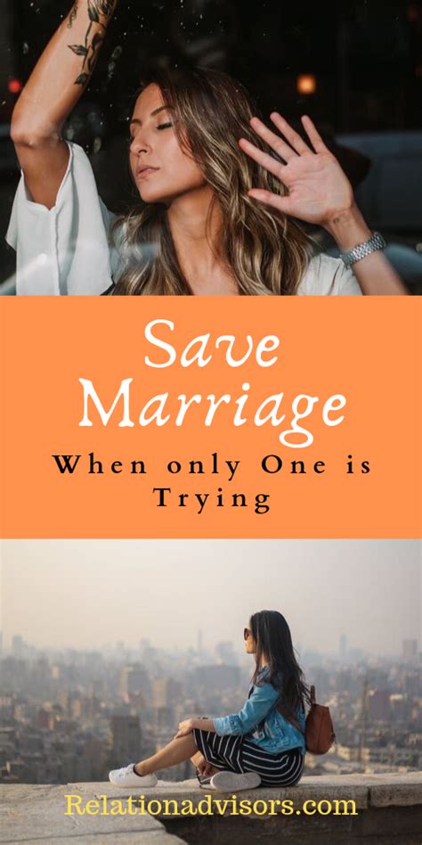save a marriage when only one is trying save your marriage alone saving a marriage marriage