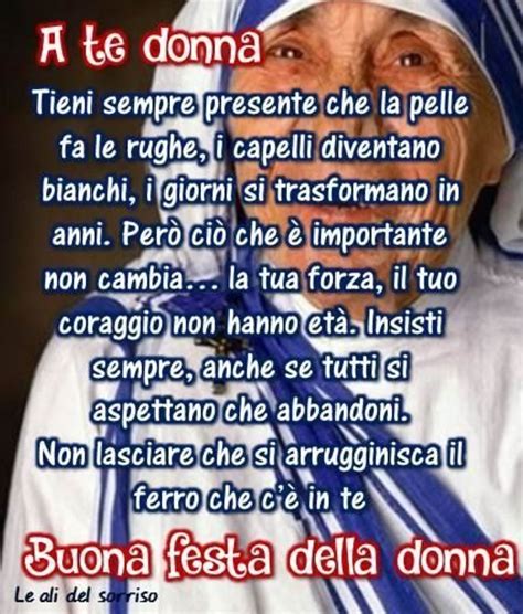 Sono forti, hanno la speranza nel cuore e nell'avvenire. Auguri Festa delle Donne Madre Teresa di Calcutta | Words ...