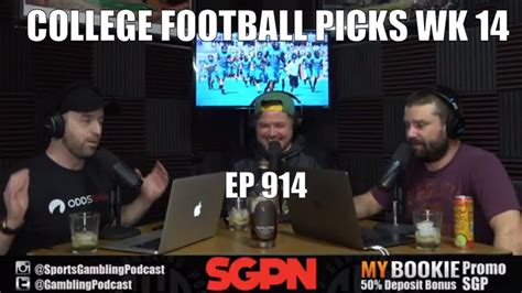 We are live #collegebasketball picks (ep. College Football Picks Week 14 - Sports Gambling Podcast ...