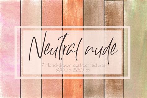 Nude Neutral Abstract Textures Bundle Graphic By Art S And Patterns