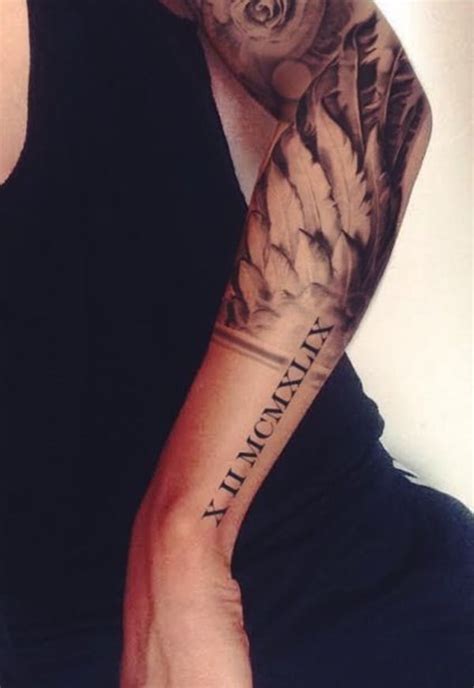 This roman tattoo date converter will convert months, days, years and complete dates into roman numerals correctly without any errors, perfect for generating your roman numeral tattoo date!. 101 Cool and Classic Roman Numerals Tattoo Designs