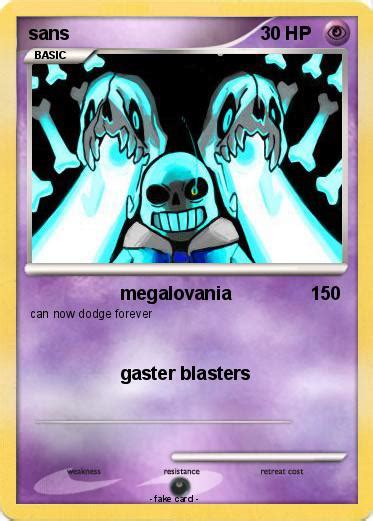 Maybe you would like to learn more about one of these? Pokémon sans 99 99 - megalovania - My Pokemon Card