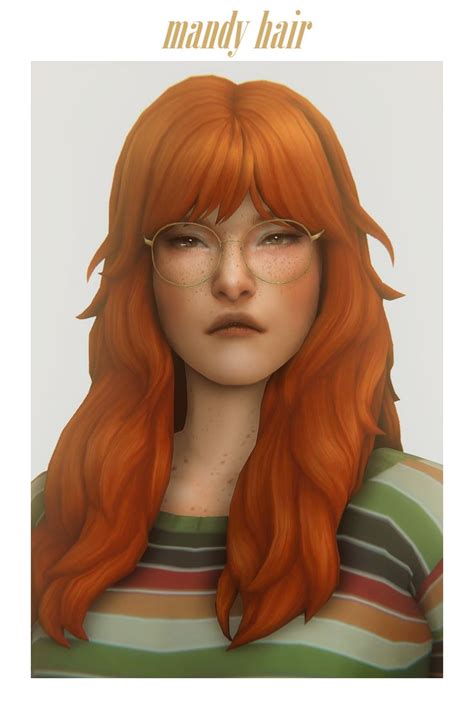 Sweet And Sour Hairs Clumsyalien Sims Hair Sims Mods Sims 4