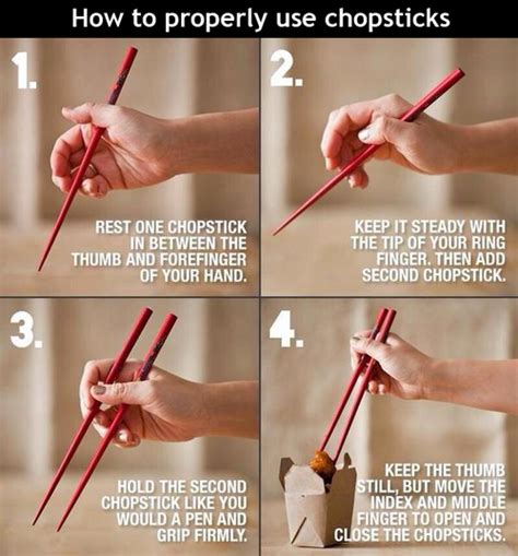 How To Properly Use Chopsticks Pictures Photos And Images For