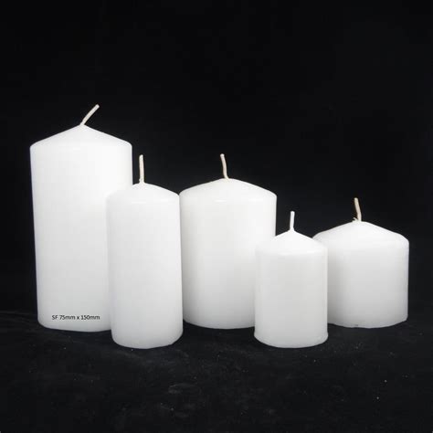 Dining Taper Candles One Dozen 250mm Tall Per Doz Candle On Left
