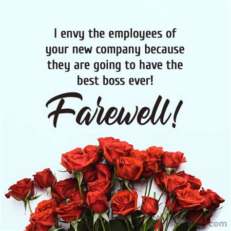 Farewell Messages To Boss Goodbye Wishes Wishesmsg