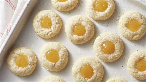 Easy Lemon Thumbprint Cookies Recipe