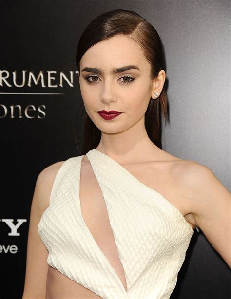 Make Up Look Lily Collins Lily Collins Hair Lily Collins Beauty