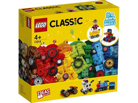 Lego Lego Classic 11014 Mattoncini E Ruote Vendiloshop