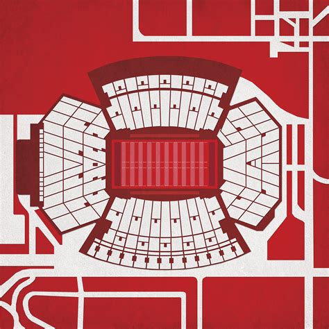 Nebraska Memorial Stadium Seating Chart | Elcho Table