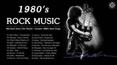 80s Rock Music Hits Playlist Greatest 1980s Rock Songs Youtube