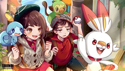 Maybe you would like to learn more about one of these? Pokemon Sword and Shield Male and Female Protagonists ...