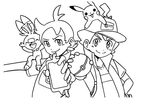 Share 68 Newest Goh Pokemon Coloring Pages Free To Print And