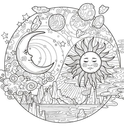 Celestial Coloring Pages