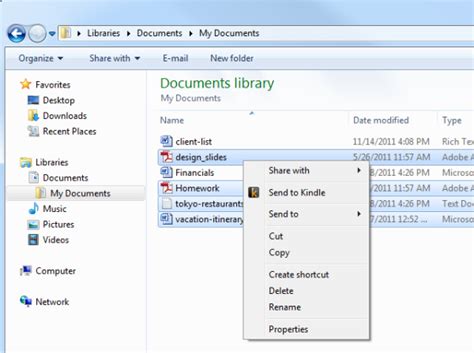 ‘Send To Kindle’ for easy transfer of PC documents and images - E
