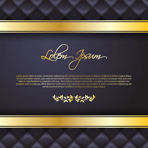 Gold Background Flyer Style Design Template 328692 Vector Art At Vecteezy