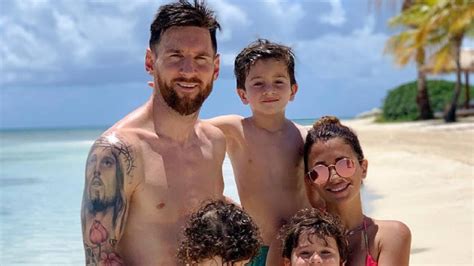 Messi Ya Está De Vacaciones En El Caribe Junto A Su Familia Tras La